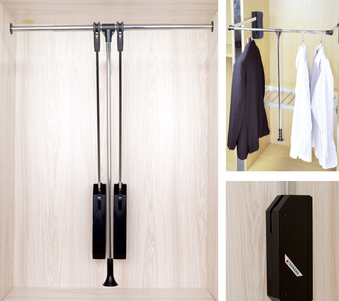 G04B 新款雙臂背裝緩沖掛衣器