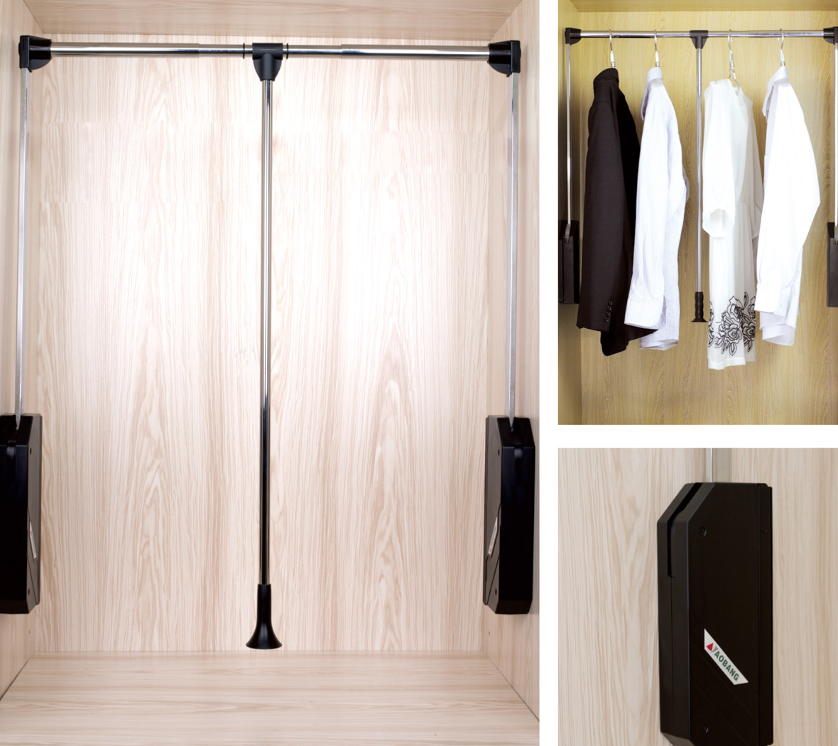 G04C 新款雙臂側(cè)裝緩沖掛衣器