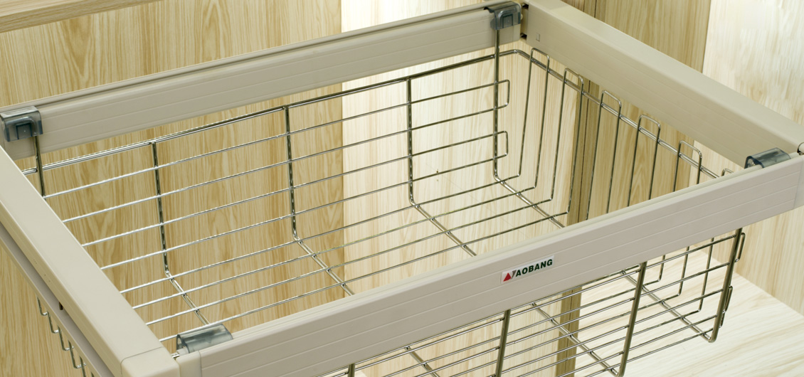 GB03 高檔阻尼衣柜儲物籃