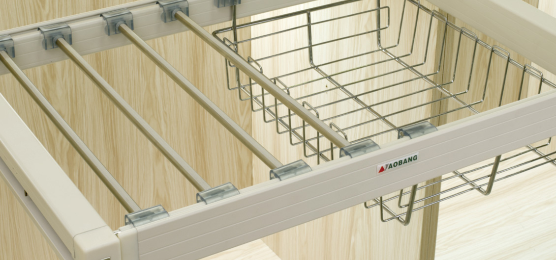 GB09 高檔阻尼褲架和儲物籃