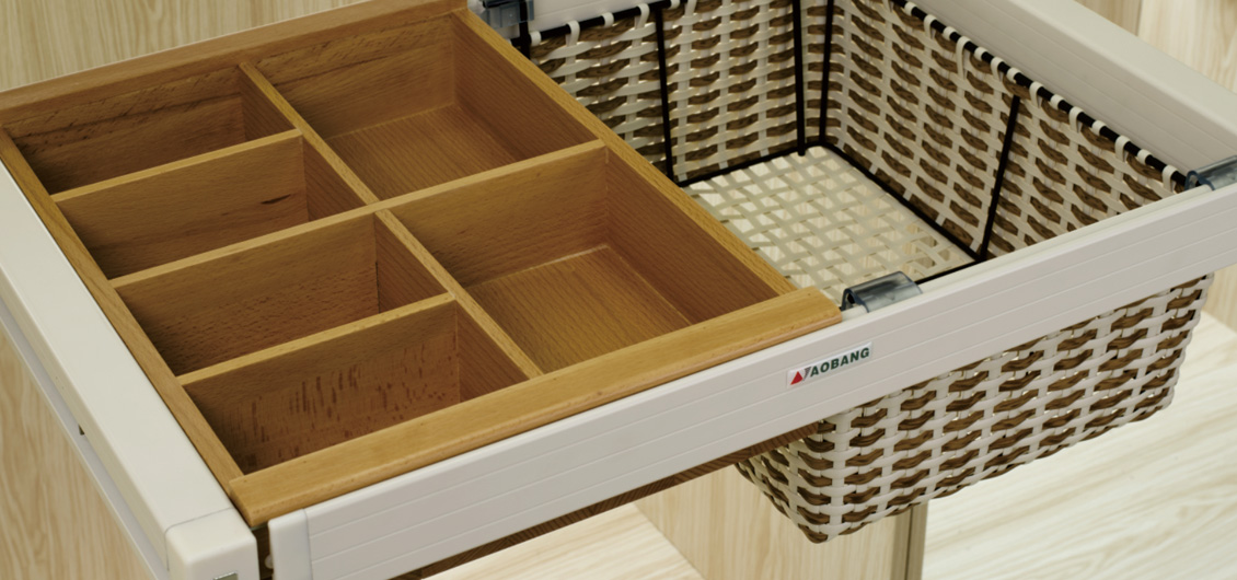 GB13 高檔阻尼實(shí)木收納盒和仿藤籃